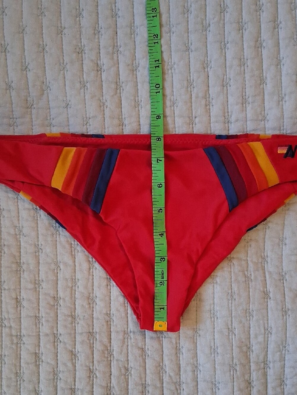Aviator Nation Red Bikini Bottoms - Picture 13 of 13